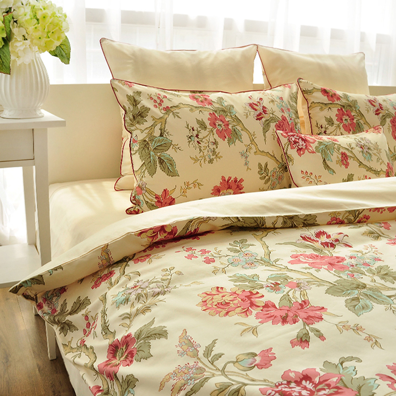 100% polyester mikrofibertryckta set